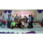 PRIZE DISTRIBUTION BADMINTON FINALS